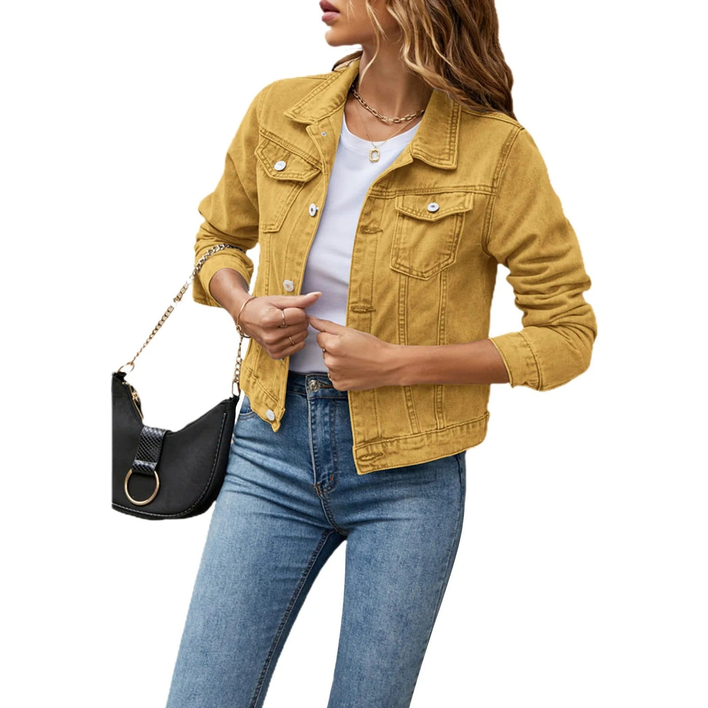 Britta | Stilfuld Casual Denimjakke