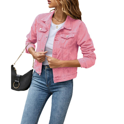 Britta | Stilfuld Casual Denimjakke